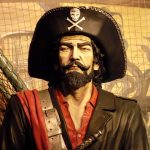 malowanie twarzy pirat